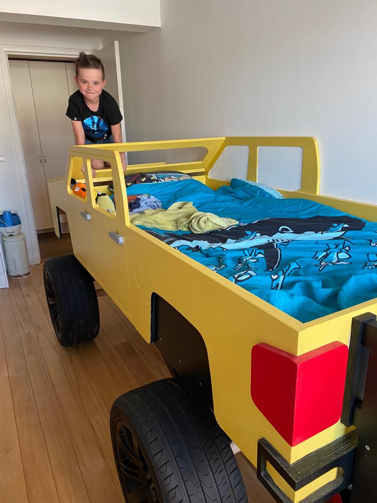 Monster-truck bed